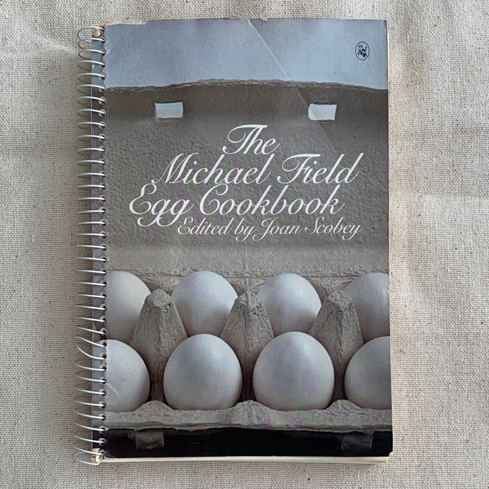 Kitchen | The Michael Field Egg Cookbook - 1980 Spiral Bound Edition